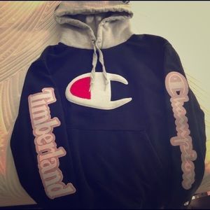 Champion Timberland X Black Hoodie